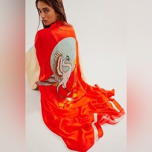 NWT! FP Free People Moon Dance Maxi Robe